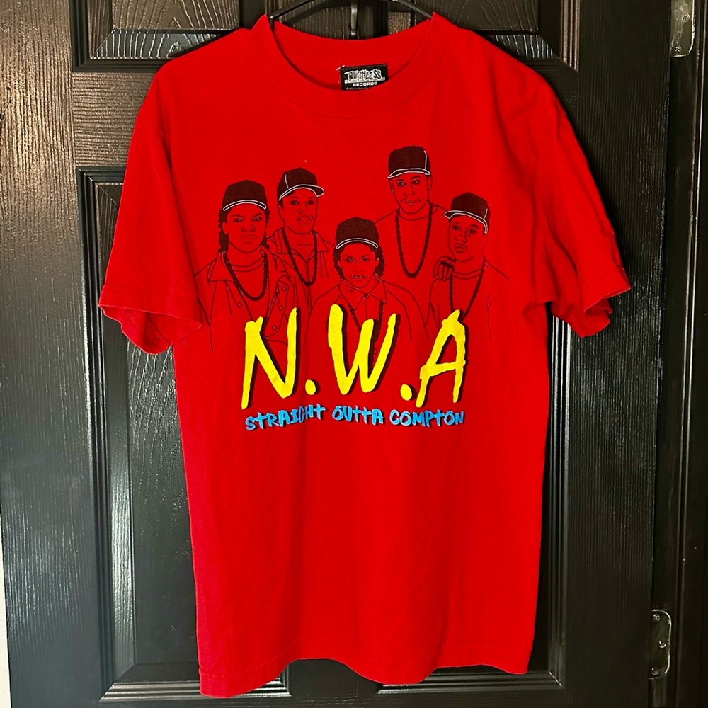 Vintage 2006 NWA RUTHLESS RECORDS SHIRT HIP HOP RAP Tee Medium ICE CUBE DRE EAZY